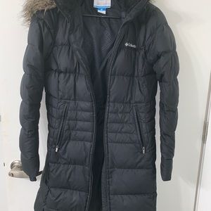 Black Columbia Parka, Puffer Coat